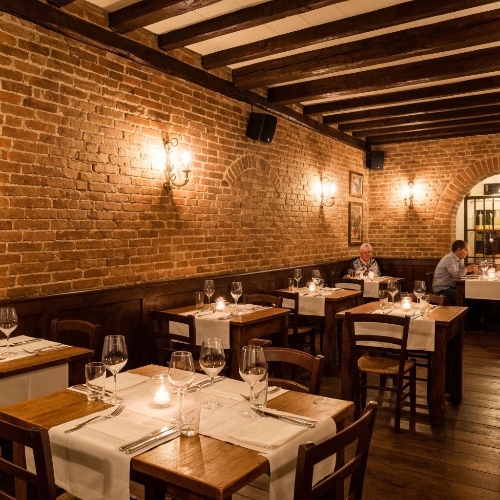 Interior del restaurante Napoli