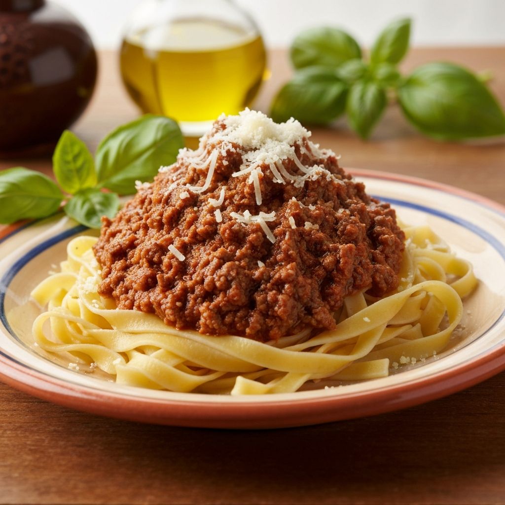 Pasta fresca con ragu