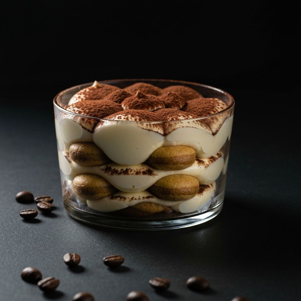 Tiramisu casero